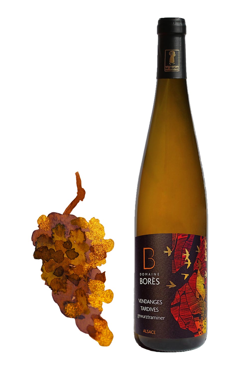 Gewurztraminer-Vendanges-Tardives-Bores Gewurztraminer Vendanges Tardives 2022 – Image 1